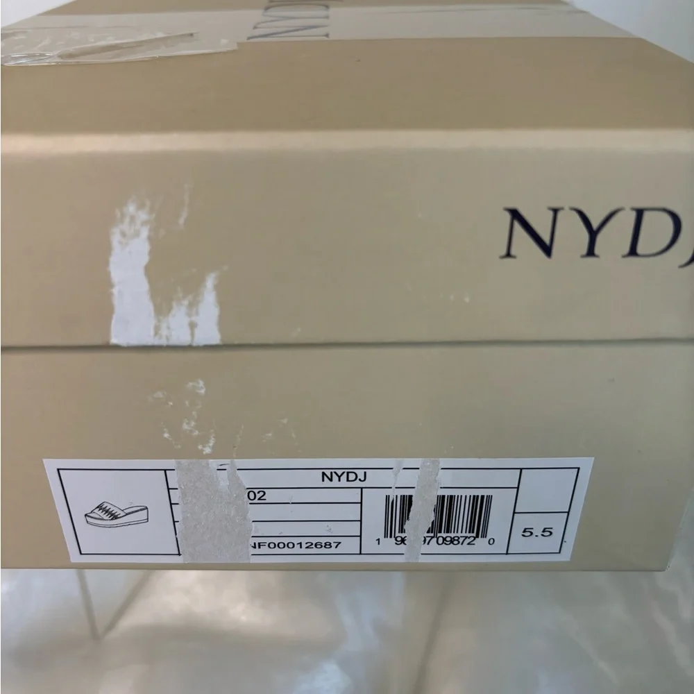 NYDJ Suede Rory Wedge Sandal